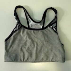Women's Pink Grey Sports Bar Size Extra Small
